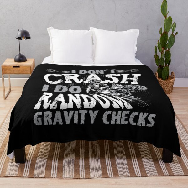 Item preview, I Don't Crash I Do Random Gravity Checks  designed and sold by 77tara.