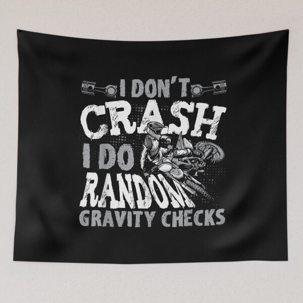 Item preview, I Don't Crash I Do Random Gravity Checks  designed and sold by 77tara.