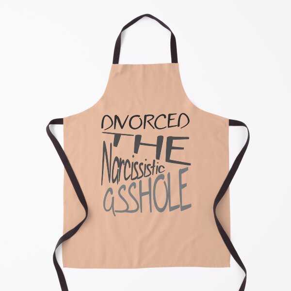 Item preview, Divorced The Narcissistic Asshole Grey Text designed and sold by taiche.