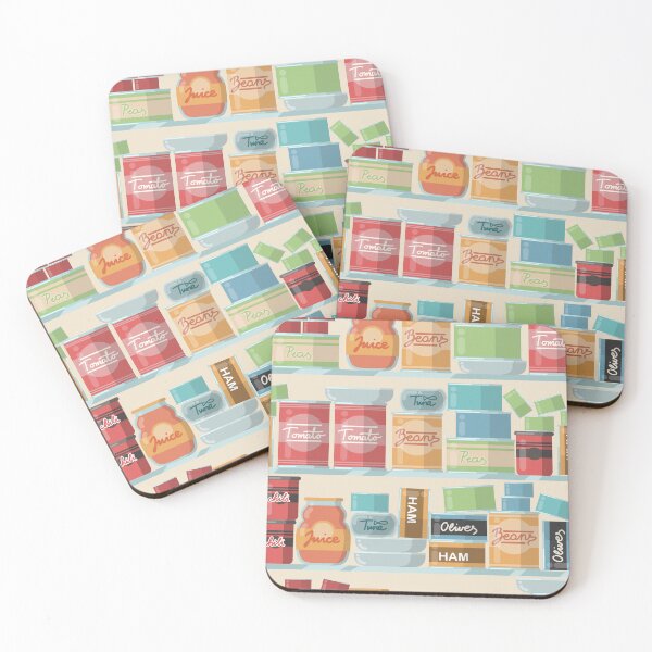 Item preview, canned goods in the pantry designed and sold by space-kitten.