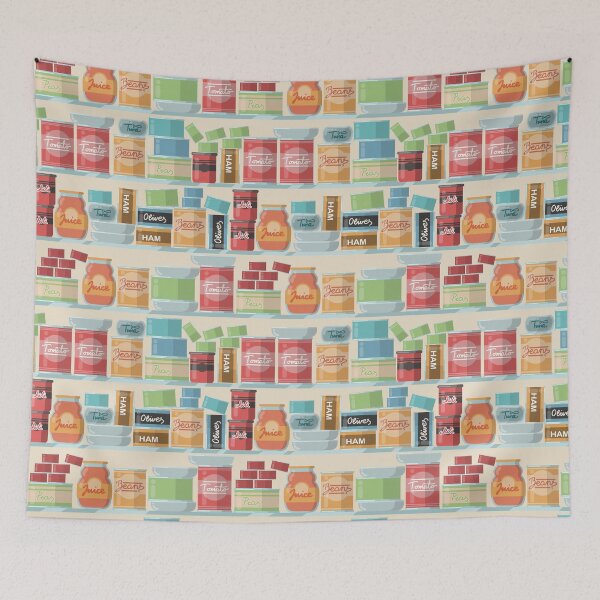 Item preview, canned goods in the pantry designed and sold by space-kitten.