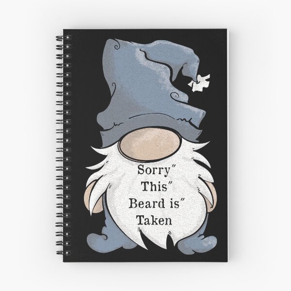 Item preview, Copy of Gnome cartoon, Sorry this beard is taken, my boyfriend designed and sold by DebbieJoyArt.