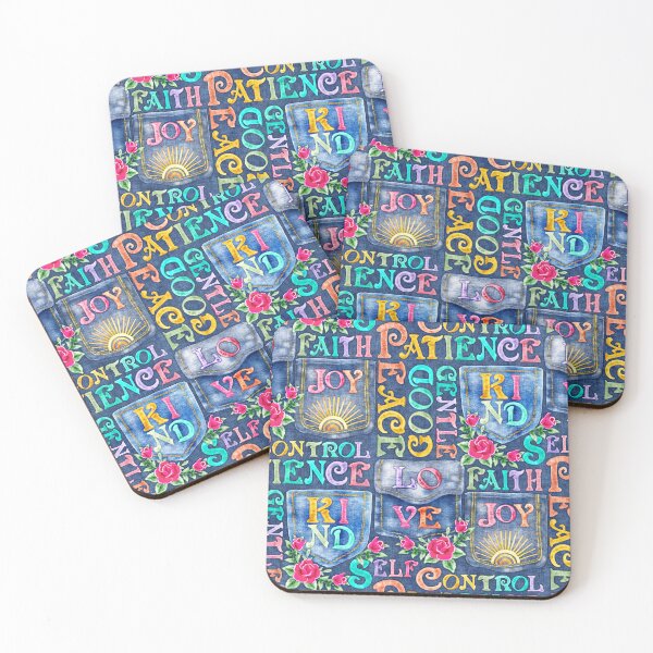 Item preview, Fruit of the Spirit in Colorful Embroidery designed and sold by Perrin Le Feuvre.