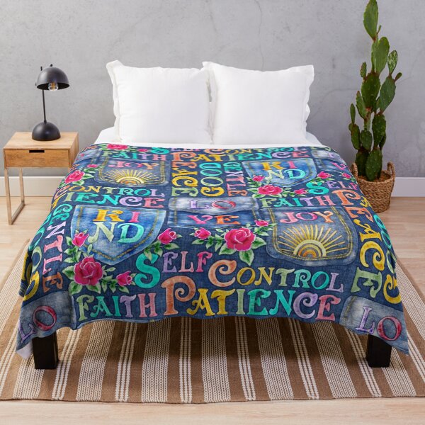 Item preview, Fruit of the Spirit in Colorful Embroidery designed and sold by Perrin Le Feuvre.