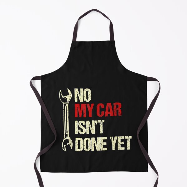 Item preview, No My Car Isn't Done Yet Tools Mechanic Garage Hobby T-Shirt designed and sold by Azim-Stefan.