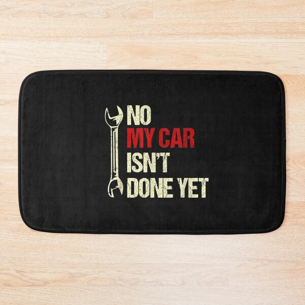 Item preview, No My Car Isn't Done Yet Tools Mechanic Garage Hobby T-Shirt designed and sold by Azim-Stefan.