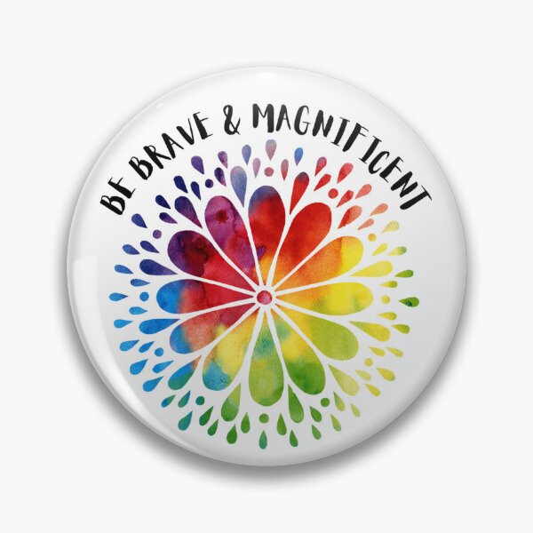 Item preview, Be Brave & Magnificent designed and sold by Inspired2Live.