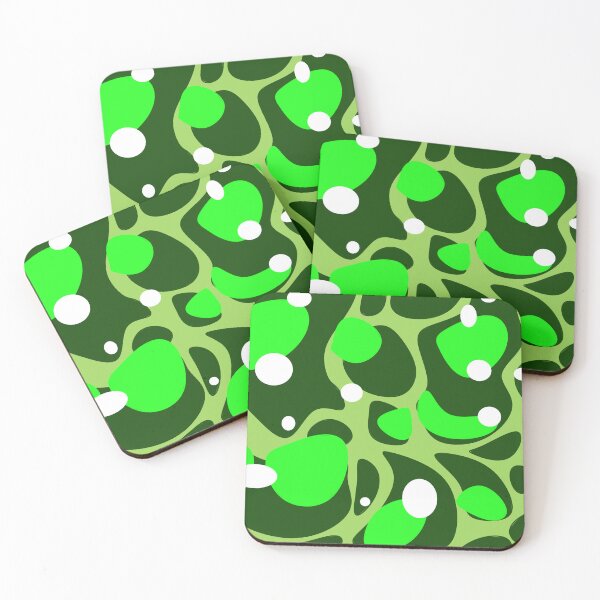 Item preview, green abstract art patten designed and sold by achintha prabash.