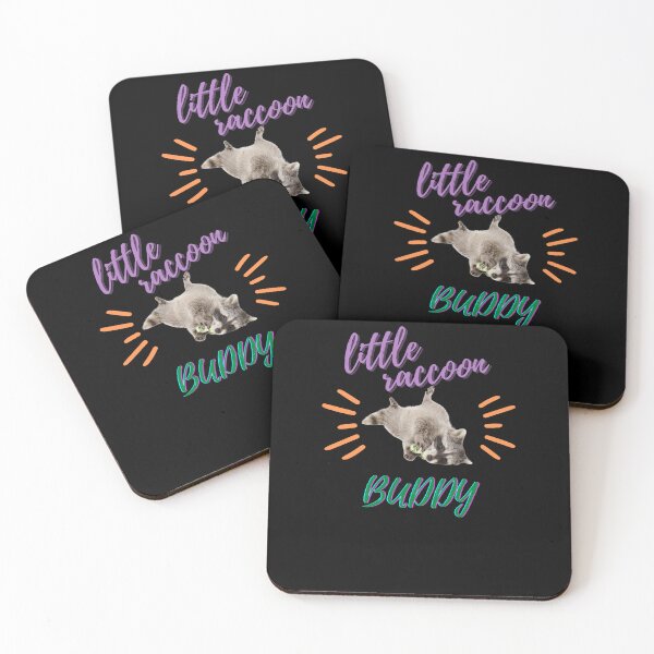 Item preview, Little Raccoon Buddy Funny Essential T-Shirt designed and sold by WilkDesign.