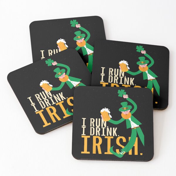 Item preview, I Run Drink Irish Beer St Patricks Day Happystpatricksday  designed and sold by 77tara.
