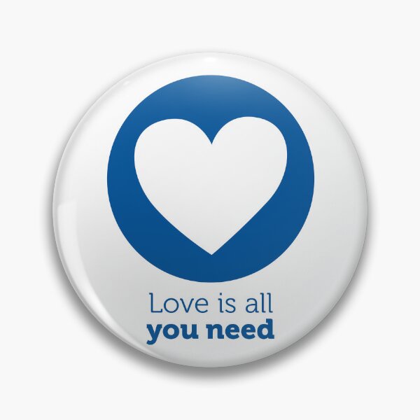 Item preview, Love is all you need blue designed and sold by Design your dreams.