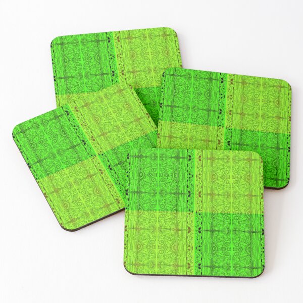 Item preview, Retro green cheques designed and sold by Nickdavisinghe.