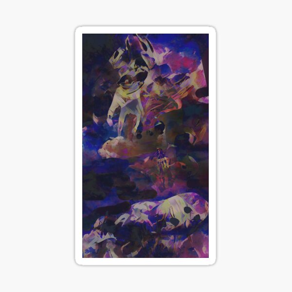 Ghost In The Sky II Sticker