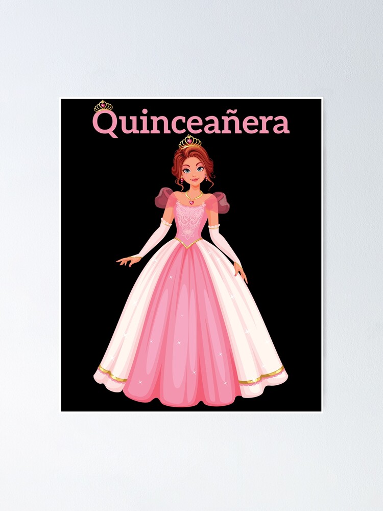 Mexican Quinceañera Queen Sweet 15 Birthday 15th Quince" Poster for Sale by DrH4af