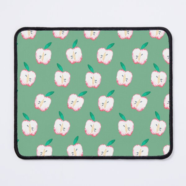 Item preview, Apple halves pattern. Watercolor illustration. designed and sold by Trilisti.