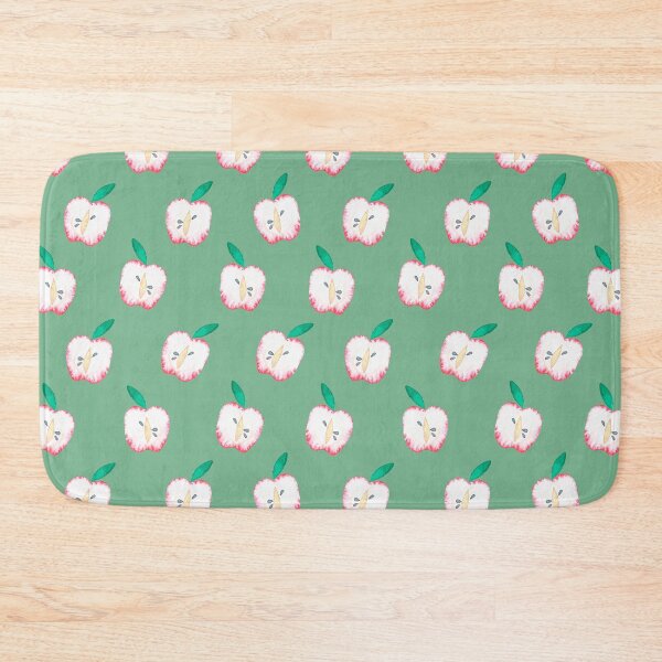 Item preview, Apple halves pattern. Watercolor illustration. designed and sold by Trilisti.