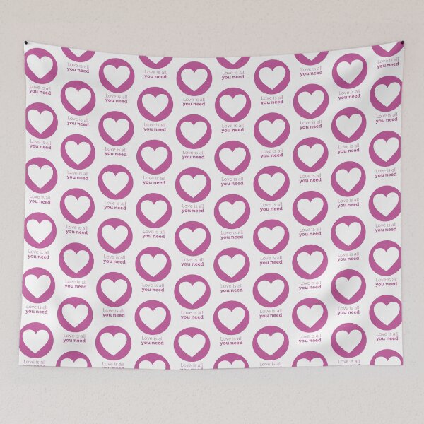 Item preview, Love is all you need pink designed and sold by Design your dreams.