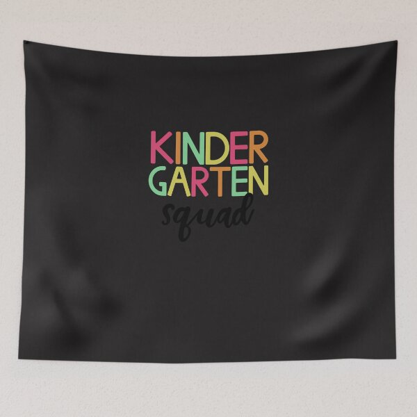 Item preview, Colorful Kindergarten Squad Sticker designed and sold by Livrtmann.