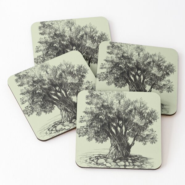 Item preview, Old olive tree designed and sold by Lemontreeart63.
