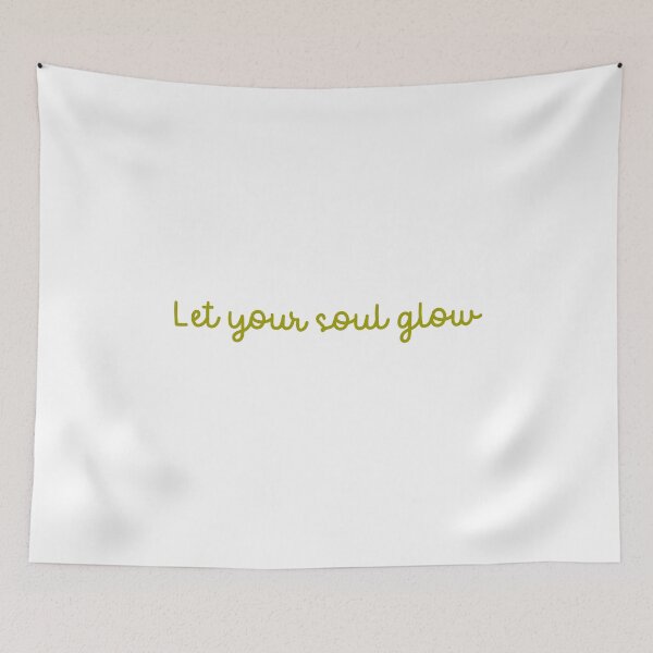 Item preview, Let your soul glow designed and sold by safiaraoof.
