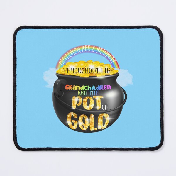 Item preview, Grandchildren are the Pot of Gold! designed and sold by PawsitiveMum.