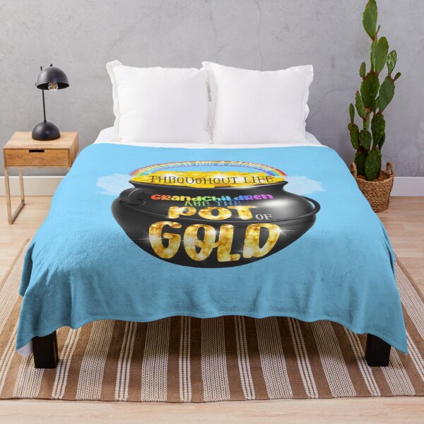 Item preview, Grandchildren are the Pot of Gold! designed and sold by PawsitiveMum.