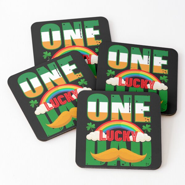 Item preview, One Lucky Dad Funny Saint Patricks Day designed and sold by Miciareter.