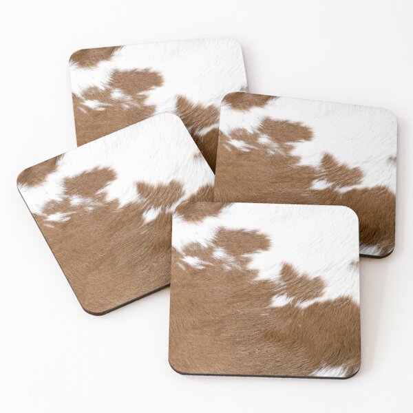 Item preview, Cow Hide Brown & White designed and sold by Gymmer-Life.