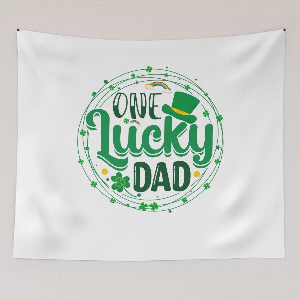 Item preview, One Lucky Dad for Saint Patricks Day designed and sold by Miciareter.