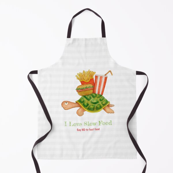 Item preview, Slow Food (White Background) designed and sold by Josep Mestres.
