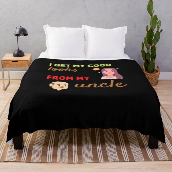 Item preview, "I Get My Good Looks From My Uncle" Funny Classic T-Shirt designed and sold by WilkDesign.