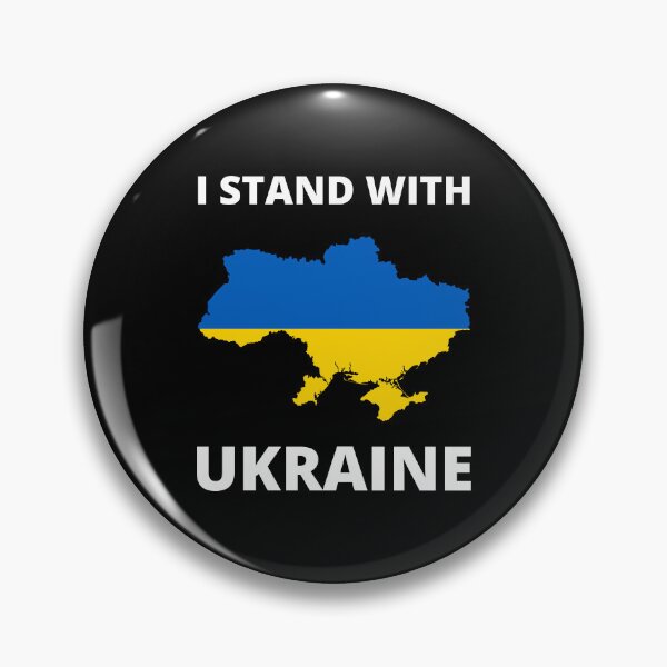 Item preview, I stand with Ukraine - Not Russia  designed and sold by Kurdish T-shirt.