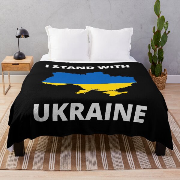 Item preview, I stand with Ukraine - Not Russia  designed and sold by Kurdish T-shirt.