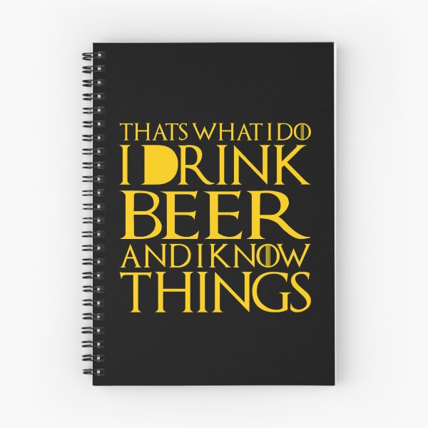 Item preview, That's What I Do I Drink Beer And I Know things designed and sold by peachlovey.