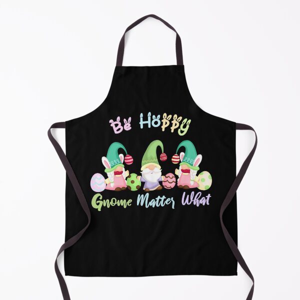 Item preview, be hoppy gnome matter what funny pun easter egg gnomes  designed and sold by joy4shirt.
