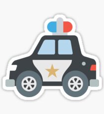 Police Car Sticker