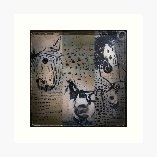 Herd of SparkleHorses Art Print