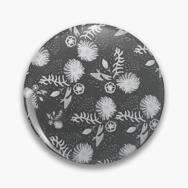 Item preview, white flowers nature abstract pattern with smooth light feel designed and sold by DreamKaracters.