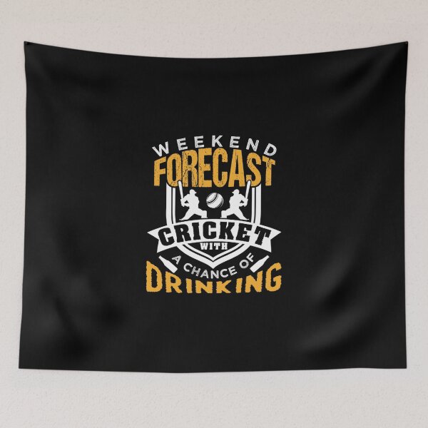 Item preview, Weekend Forecast Cricket Classic T-Shirt designed and sold by madeleinem48.