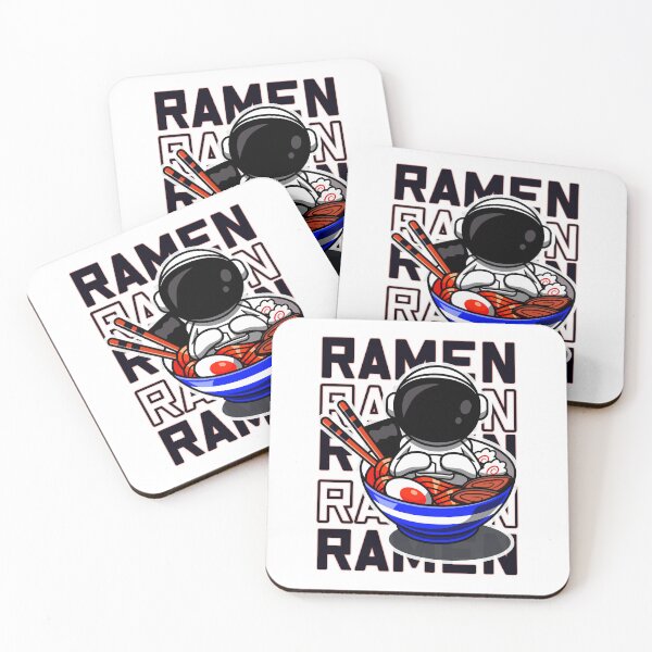 Item preview, ramen noodles, astronaut spaceman, Japanese noodles, food, japan designed and sold by Cheeky Companions.