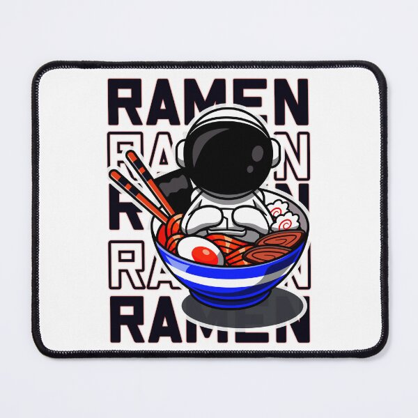 Item preview, ramen noodles, astronaut spaceman, Japanese noodles, food, japan designed and sold by Cheeky Companions.