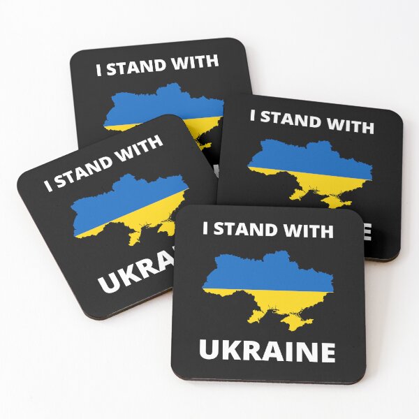 Item preview, I stand with Ukraine - Not Russia  designed and sold by Kurdish T-shirt.