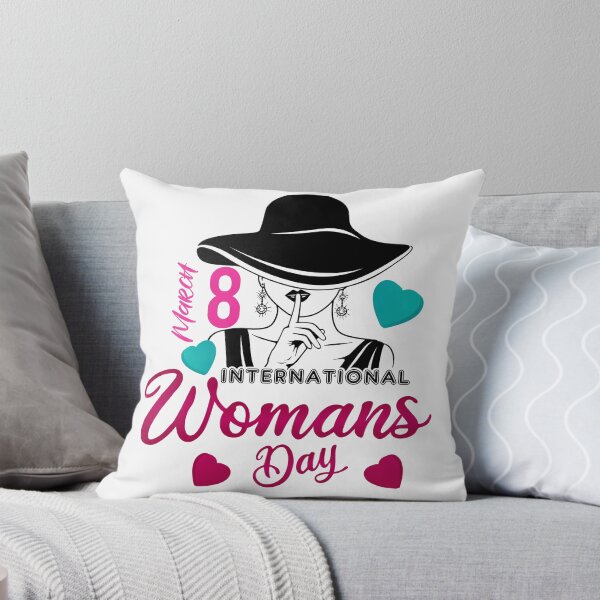 Item preview, International Women's Day -  Beautiful girl With Women's Hat designed and sold by podekom.