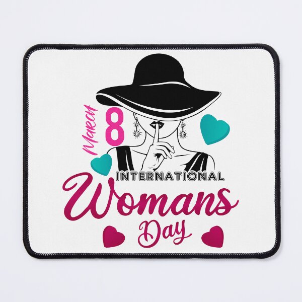 Item preview, International Women's Day - Beautiful girl With Women's Hat designed and sold by podekom.