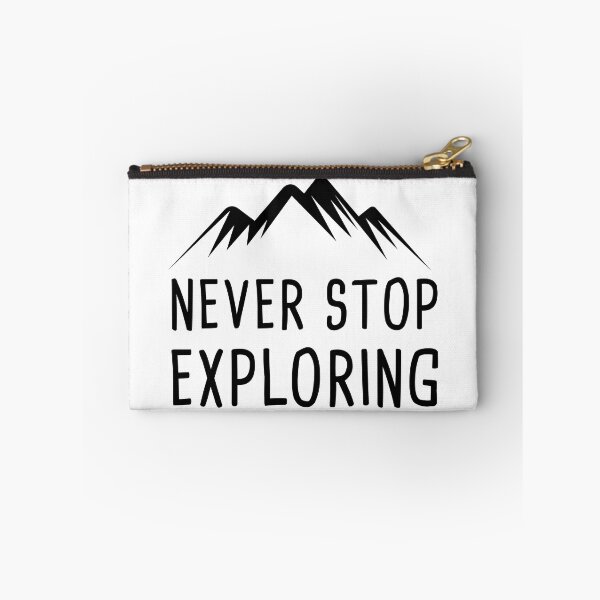 Item preview, NEVER STOP EXPLORING , camper gift designed and sold by lapolonaise.