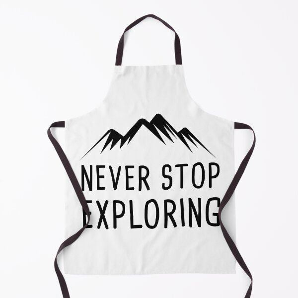 Item preview, NEVER STOP EXPLORING , camper gift designed and sold by lapolonaise.