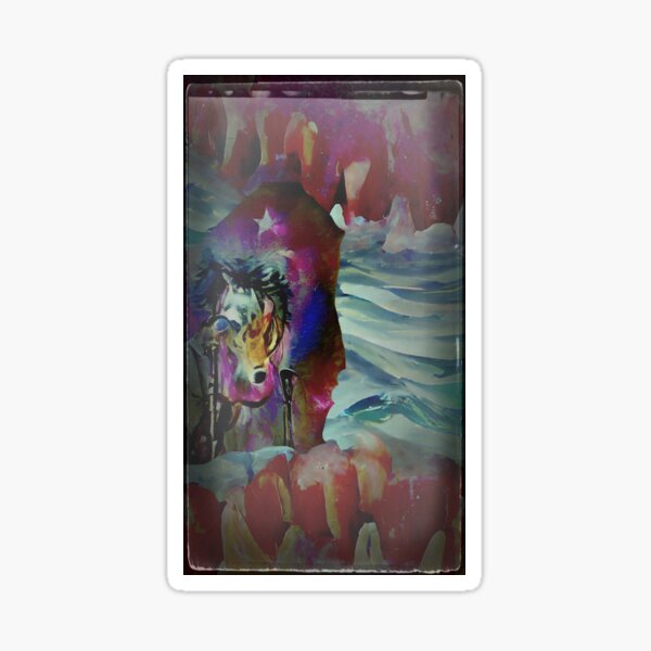 The Sparkle of Horses Sticker