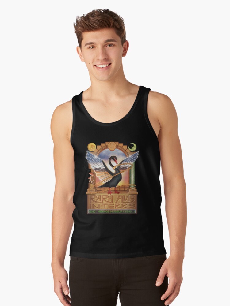 Thumbnail 1 of 3, Tank Top, Black Swan designed and sold by steg0saurus.