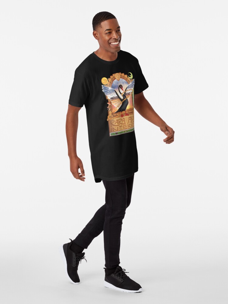 Thumbnail 3 of 5, Long T-Shirt, Black Swan designed and sold by steg0saurus.