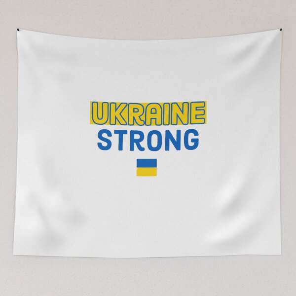 Item preview, UKRAINE STRONG - WAR - RUSSIA - UKRAINE VS RUSSIA  designed and sold by Tropical Blood.